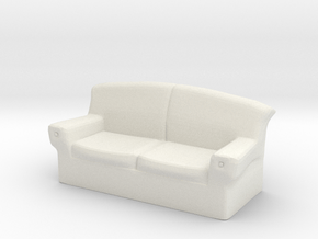 Printle Thing Sofa 01 - 1/24 in White Natural Versatile Plastic