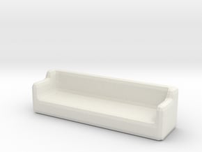 Printle Thing Sofa 07 - 1/24 in White Natural Versatile Plastic