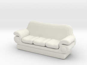 Printle Thing Sofa 10 - 1/24 in White Natural Versatile Plastic