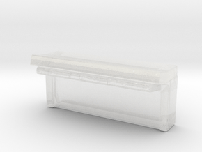 Printle Thing  Sofa 04 - 1/48 in Clear Ultra Fine Detail Plastic