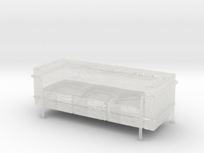 Printle Thing Sofa 16 - 1/48 in Clear Ultra Fine Detail Plastic
