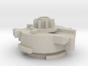 Beyblade Fused Left Spin Gear | Spin Gear System in Natural Sandstone