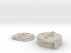 Beyblade Left Spin Gear ('00) | 4-Layer System in Natural Sandstone