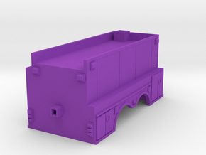 Fire apperatus square tanker v4 in Purple Smooth Versatile Plastic