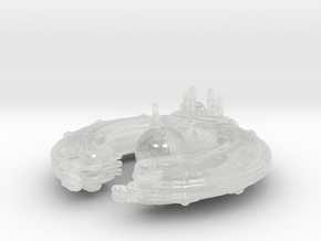 Lucrehulk Class Droid Command Ship 1/100000 in Clear Ultra Fine Detail Plastic