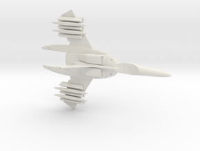 Cosmo Pulsar with missiles in White Natural Versatile Plastic