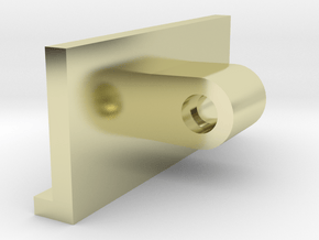 Microdrive Shuttle in 14k Gold Plated Brass