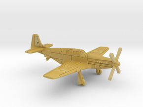 P-51C Mustang in Tan Fine Detail Plastic: 6mm