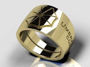 Umbrella Corporation Ring in 14K Yellow Gold: 10 / 61.5