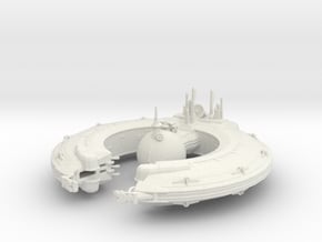 Lucrehulk Class Droid Command Ship 1/20000 in White Natural Versatile Plastic