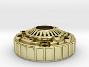 Part 01 SPG front V2 in 18k Gold Plated Brass
