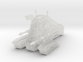 10mm Persuader Class Droid Tank in Clear Ultra Fine Detail Plastic