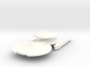 Federation Science ship Oversight in White Smooth Versatile Plastic