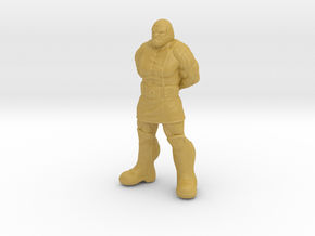 Darkseid HO scale 20mm miniature model figure evil in Tan Fine Detail Plastic