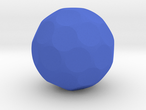 Blank D42 Sphere Dice in Blue Smooth Versatile Plastic