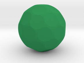 Blank D42 Sphere Dice in Green Smooth Versatile Plastic