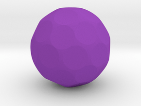 Blank D42 Sphere Dice in Purple Smooth Versatile Plastic