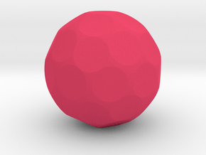 Blank D42 Sphere Dice in Pink Smooth Versatile Plastic