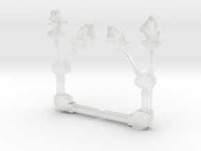 32.3mm EVA pod arms in Clear Ultra Fine Detail Plastic