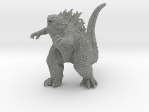 Godzilla Evolved 2024 kaiju monster 54mm miniature in Gray PA12