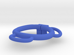 Ring 44 - 48 C2 V3 in Blue Smooth Versatile Plastic