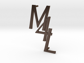 m4l v3 in Polished Bronze Steel