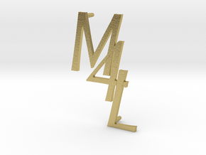 m4l v3 in Natural Brass
