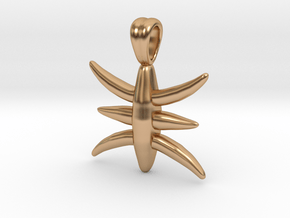Lucky charm in Polished Bronze