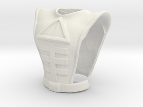 Prince Dakon Armor in White Natural Versatile Plastic