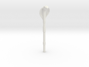 Sibylline Cobra Staff Classics in White Natural Versatile Plastic
