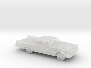 1/87 1960 Chrysler New Yorker  Coupe Kit in Clear Ultra Fine Detail Plastic