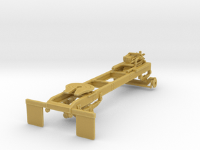 1/50th single axle Frame for  K100 sleeper cab in Tan Fine Detail Plastic