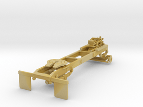 1/50th single axle Frame for  K100 daycab in Tan Fine Detail Plastic