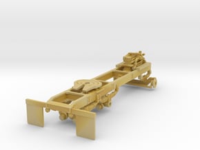 1/87th tandem axle Frame for  K100 daycab in Tan Fine Detail Plastic
