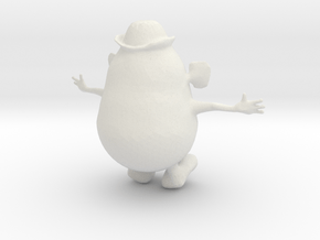 Mr. Potatohead in White Natural Versatile Plastic