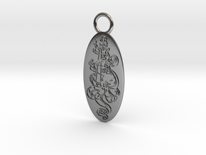 Lighthouse Octopus B&B Pendant in Polished Silver