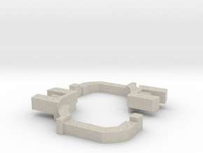 Beyblade Base Clutch (Mid-Section) in Natural Sandstone