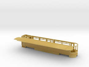 WHR Pullman observation coach NO.2100 (Glaslyn) in Tan Fine Detail Plastic
