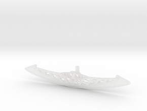 Vo-Toa Tonfa in Clear Ultra Fine Detail Plastic