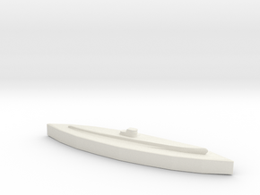 U-459 (Type XIV) 1:1800 in White Natural Versatile Plastic