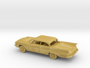 1/160 1960 Chrysler NewYorker Sedan Kit in Tan Fine Detail Plastic