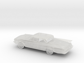 1/160 1960 Chrysler NewYorker Sedan Kit in Clear Ultra Fine Detail Plastic