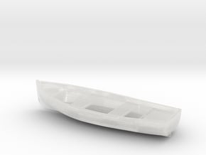 1/80 Wherry Life Raft Boat in Clear Ultra Fine Detail Plastic