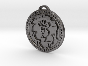 Alliance Faction Medallion in Processed Stainless Steel 316L (BJT)