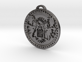Death Knight Class Medallion in Processed Stainless Steel 316L (BJT)