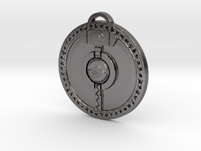 Ironforge Faction Pendant in Processed Stainless Steel 316L (BJT)