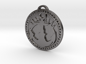 Kul Tiras - Proudmoore Faction Medallion in Processed Stainless Steel 316L (BJT)