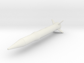 Rafael Blue Sparrow Target Missile in White Natural Versatile Plastic: 1:32