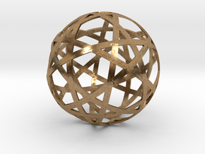 Stripsphere10  in Natural Brass