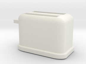 Fidget toaster in White Natural Versatile Plastic: Small